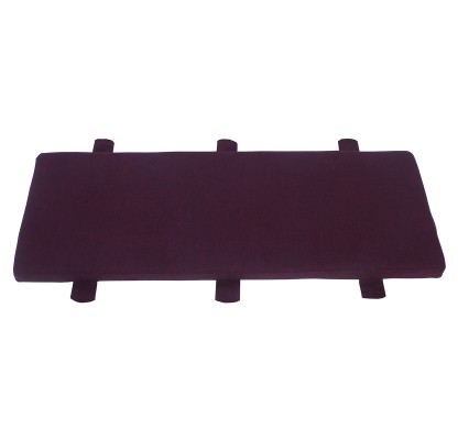 Moreton Maroon Fabric Bench Seat Pad